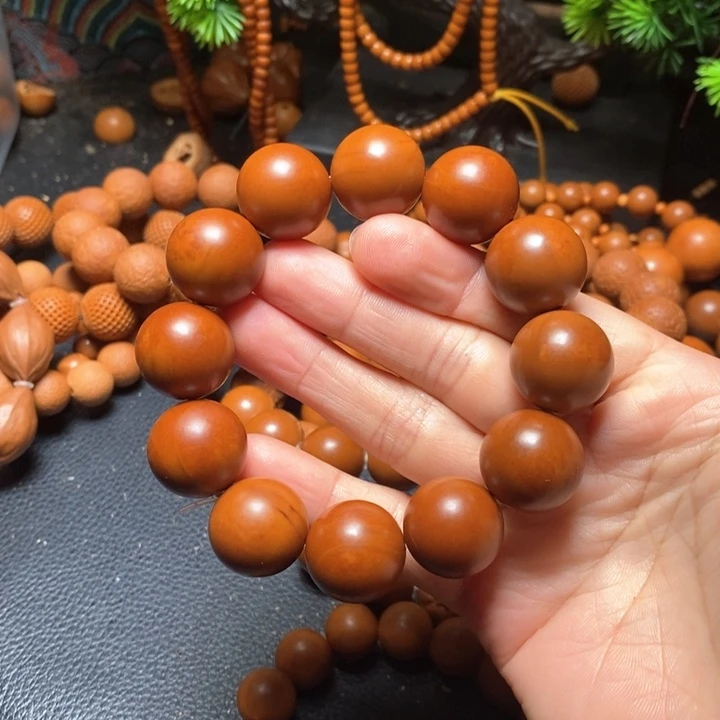 橄榄核手串1.9福利光珠
