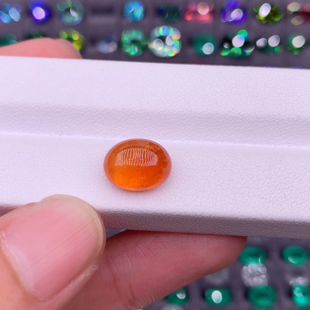 石榴石（芬达石）珠宝半成品未镶嵌