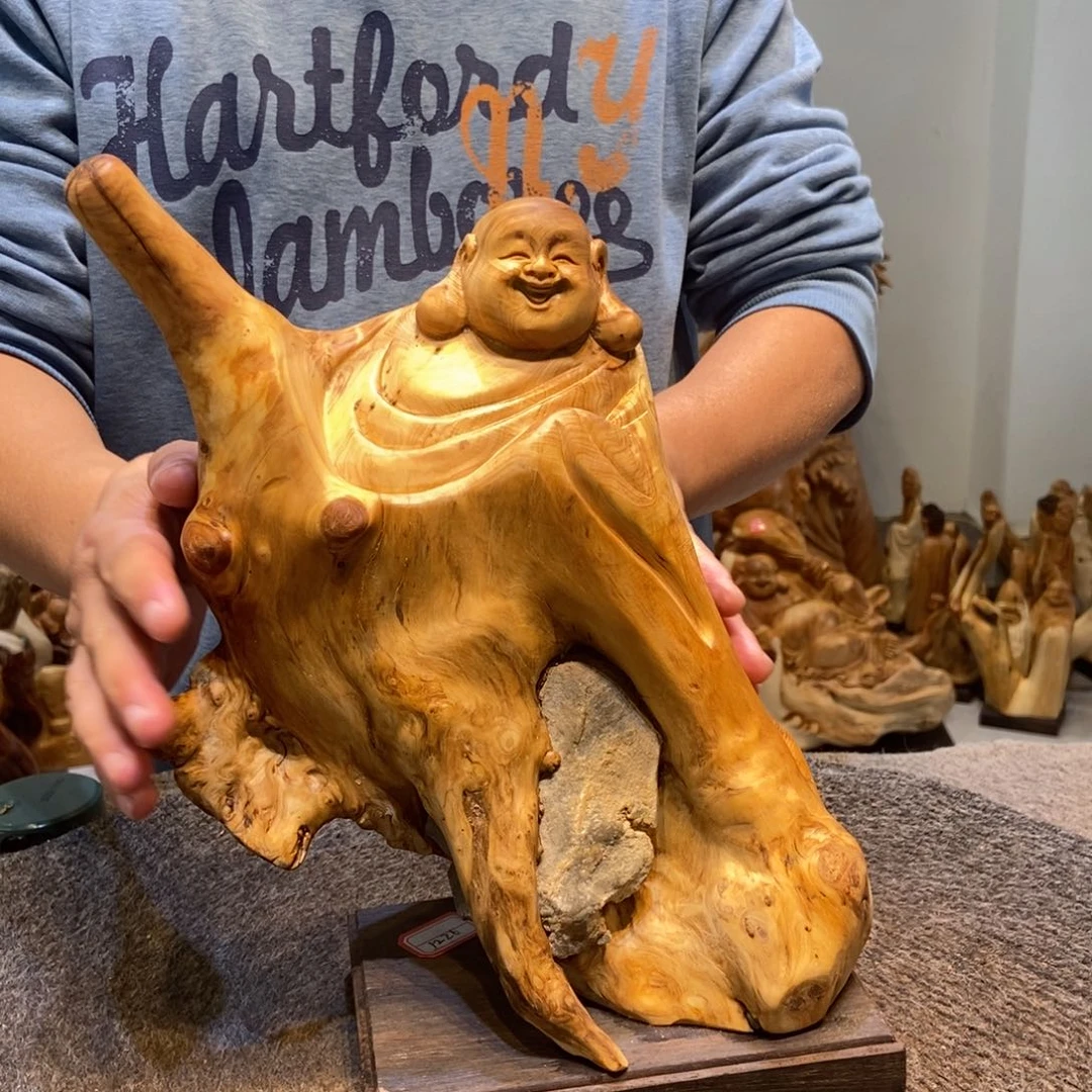 柏木（崖柏）太行崖柏根雕摆件