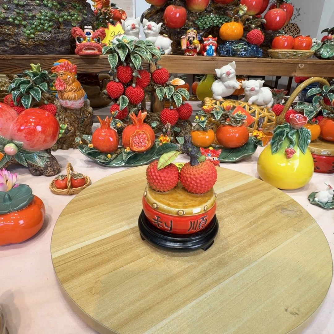 陶土荔枝15高顺利荔枝鼓