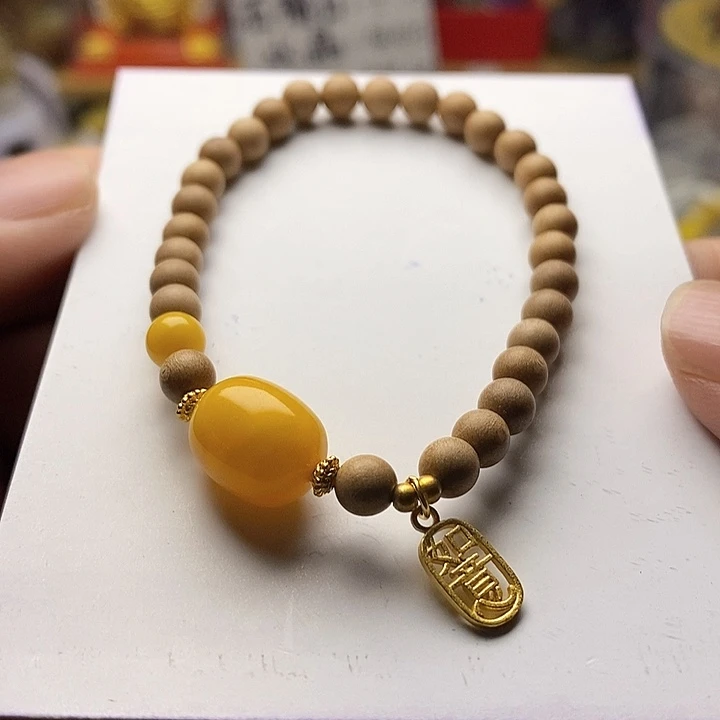 檀香木单圈5.3mm老山檀香