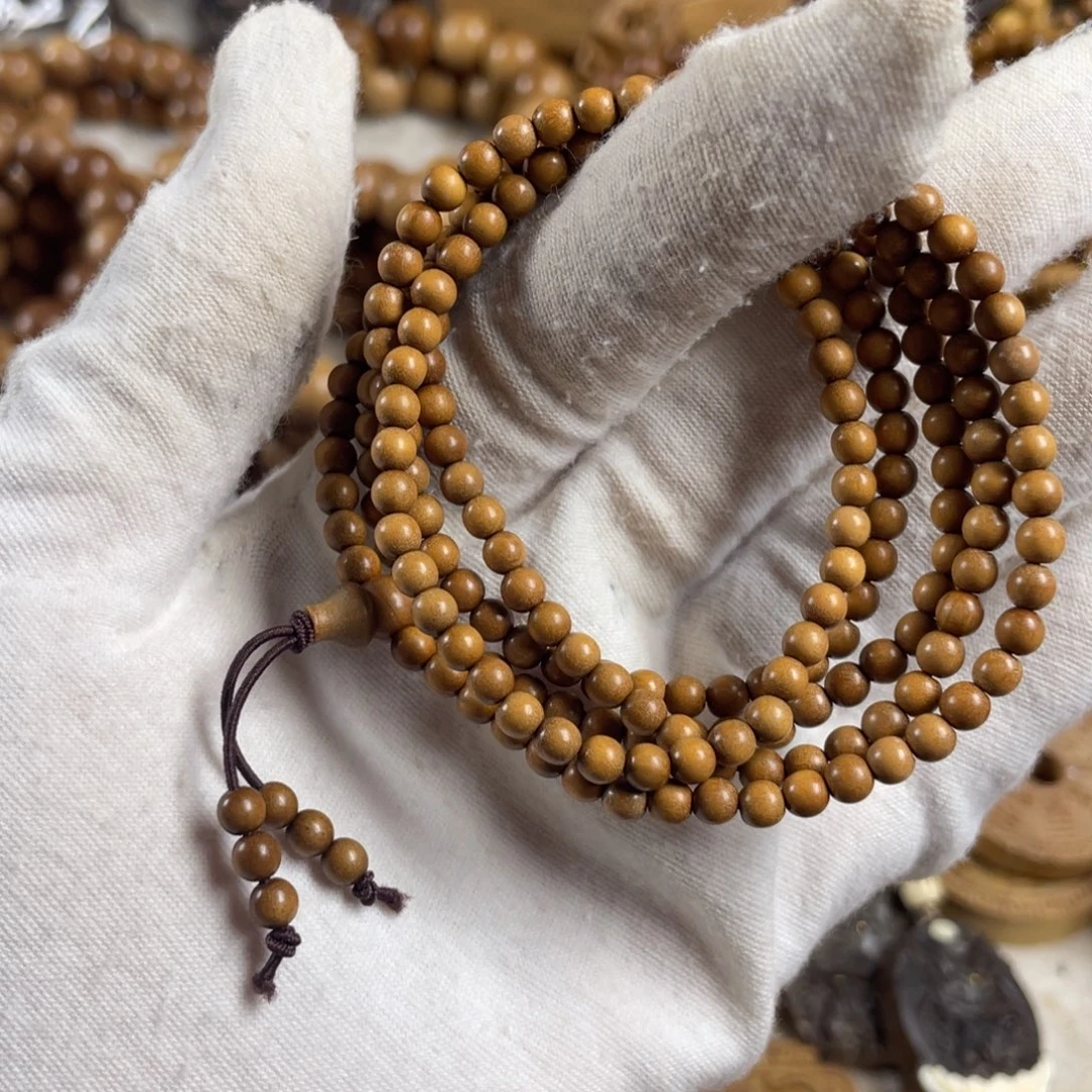 檀香木手串/手链/老山檀香216✖️0.4