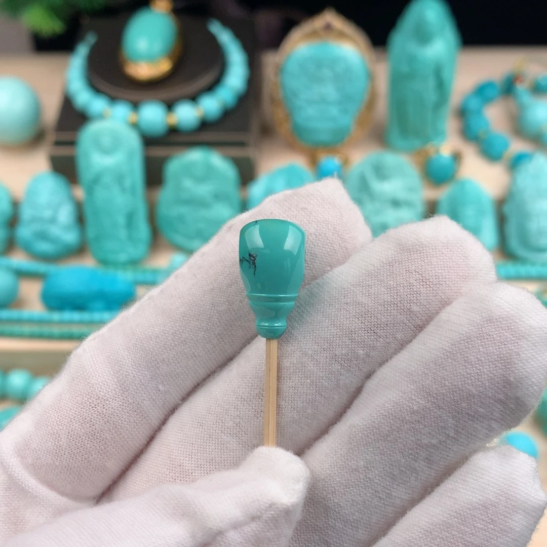 【闪购商品】绿松石珠宝半成品未镶嵌