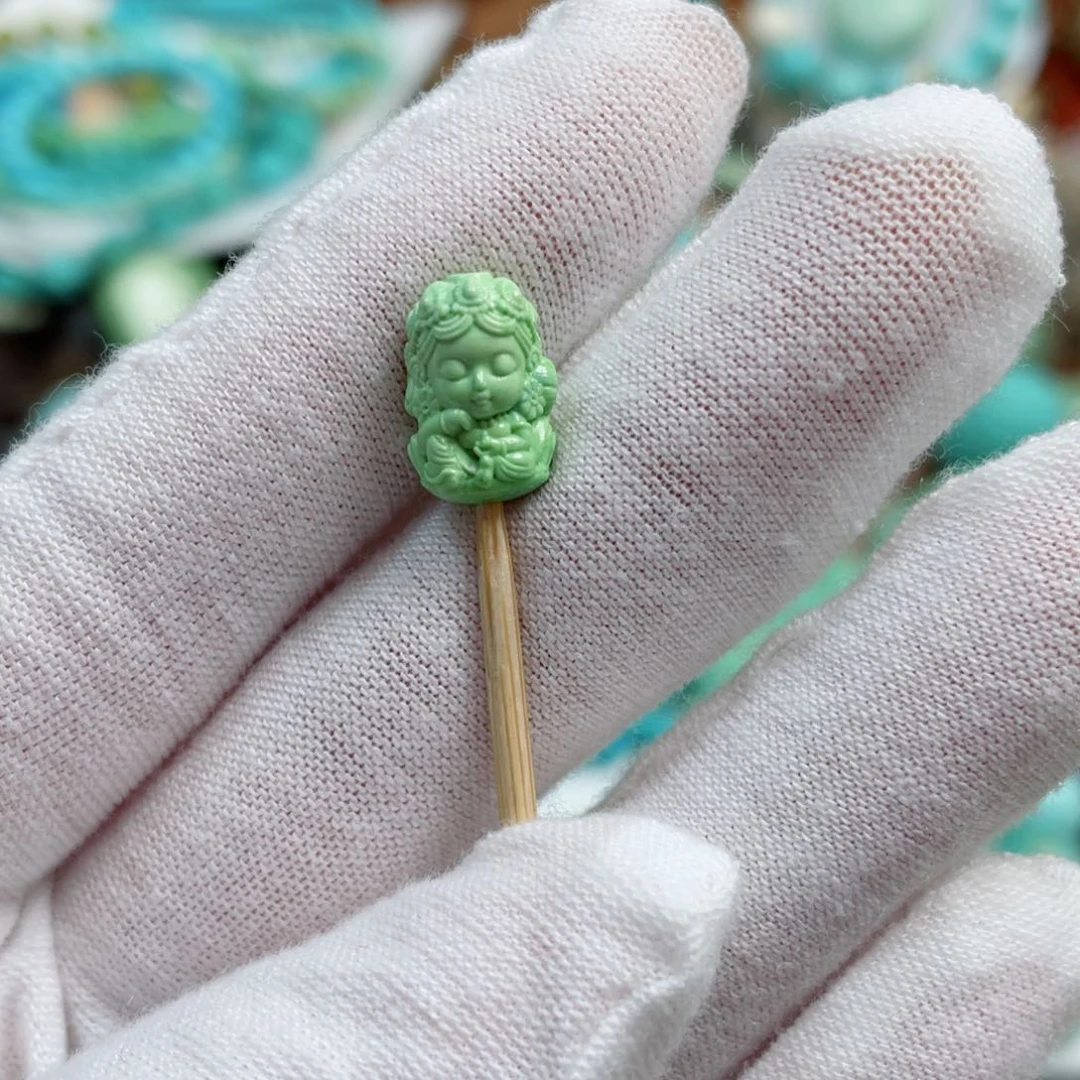 绿松石珠宝奇石未镶嵌