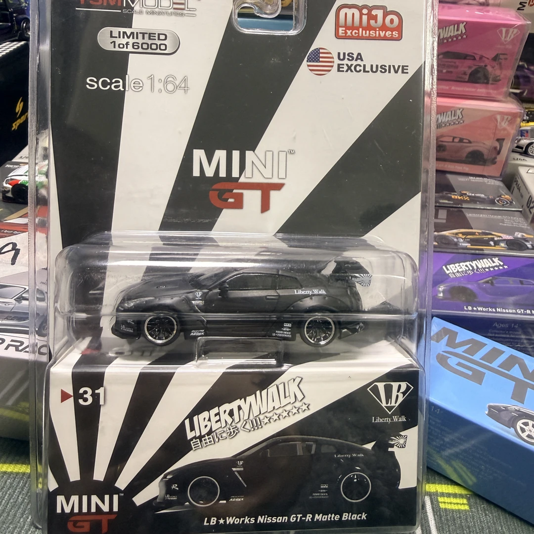 Minigt31号美系挂卡哑光黑r35（限量6000）全新正品