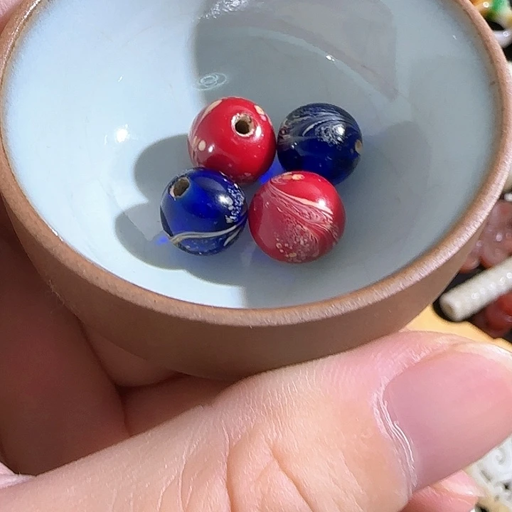 瓷片摆件工艺恭喜发财恭喜结缘