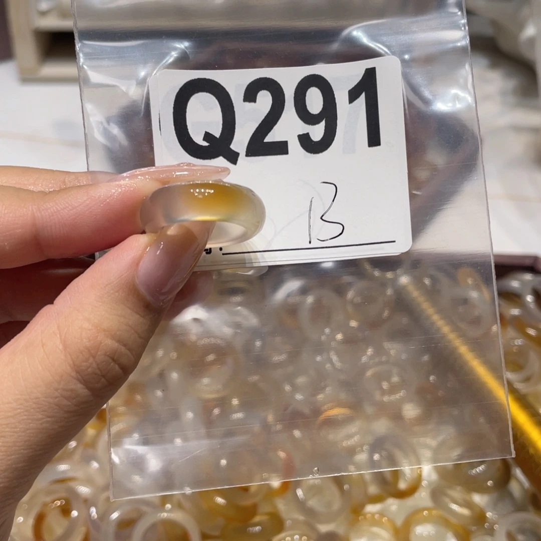 玛瑙/玉髓未镶嵌戒指291