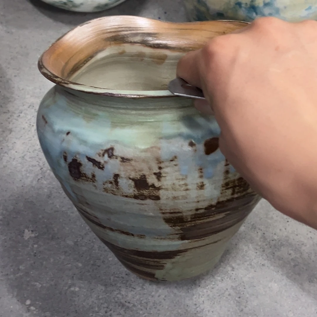 瓷片口16高17一个装、