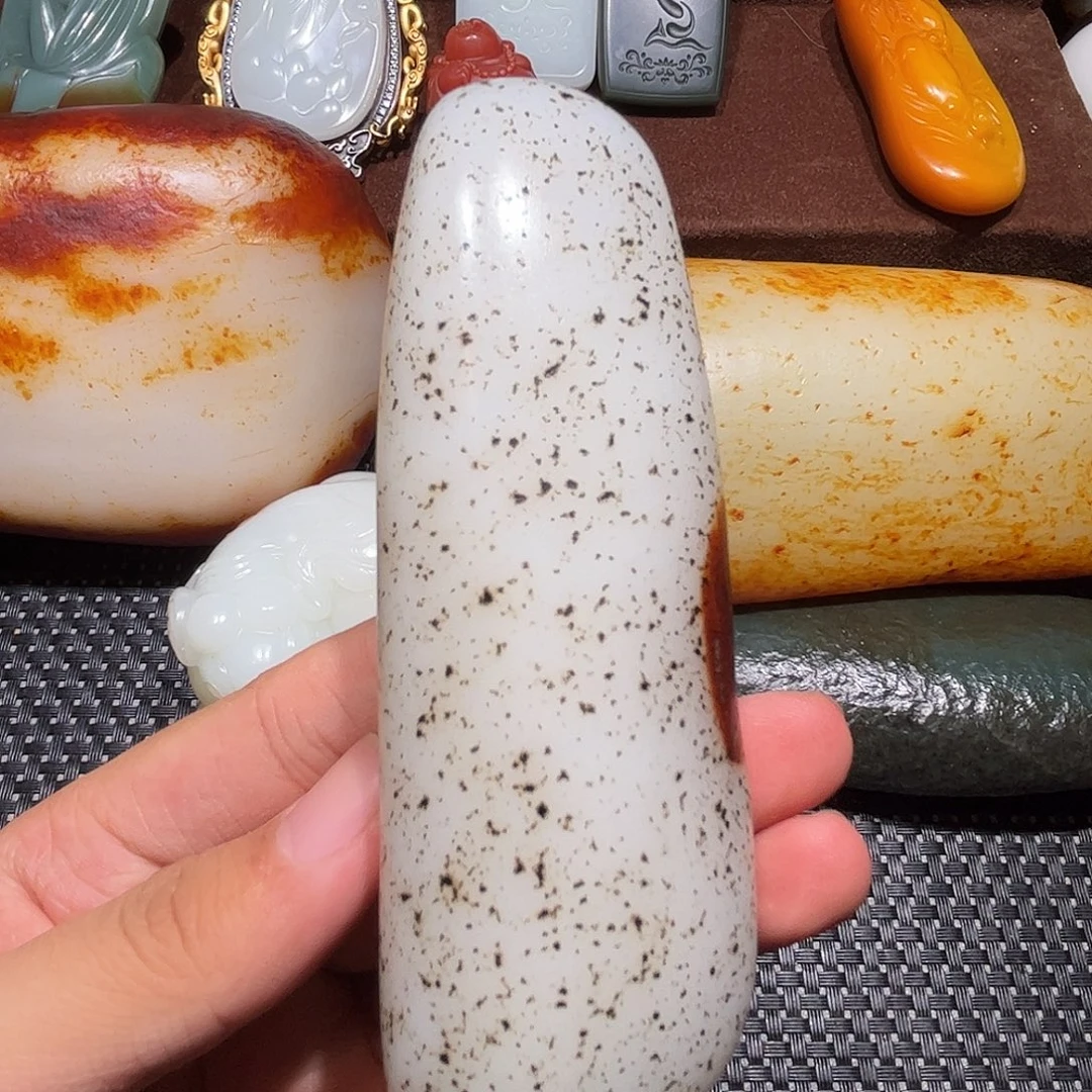 柳***永和田玉未镶嵌吊坠(不含链)