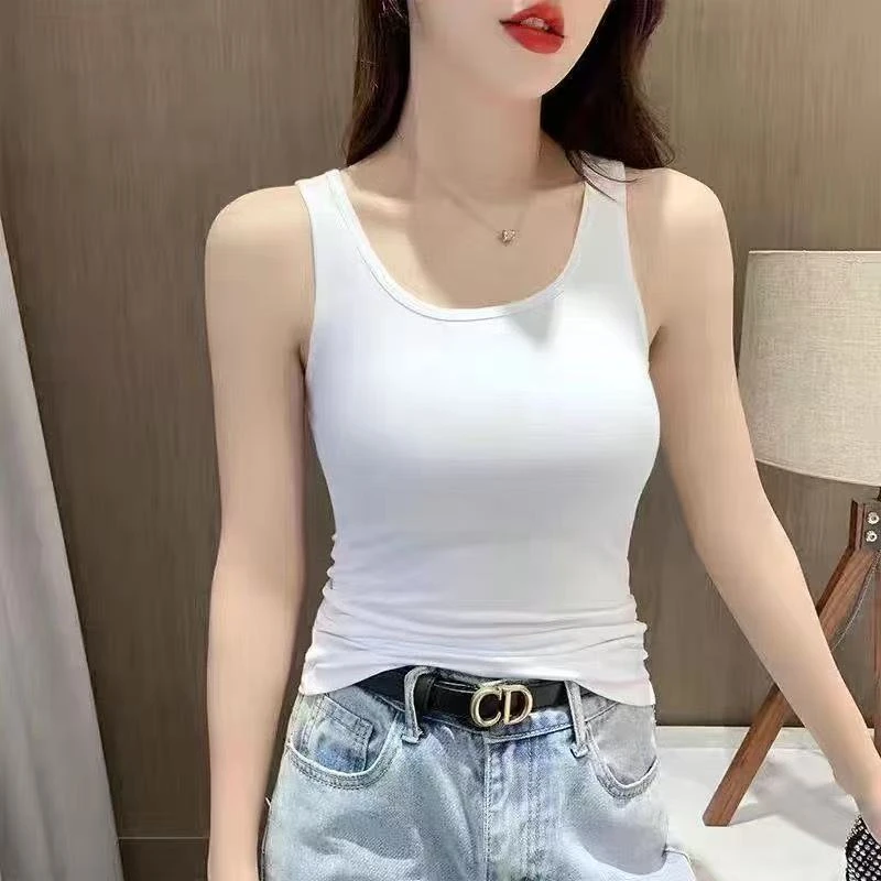 【双色可选】2025年夏季新款透气亲肤薄款修身吊带内搭