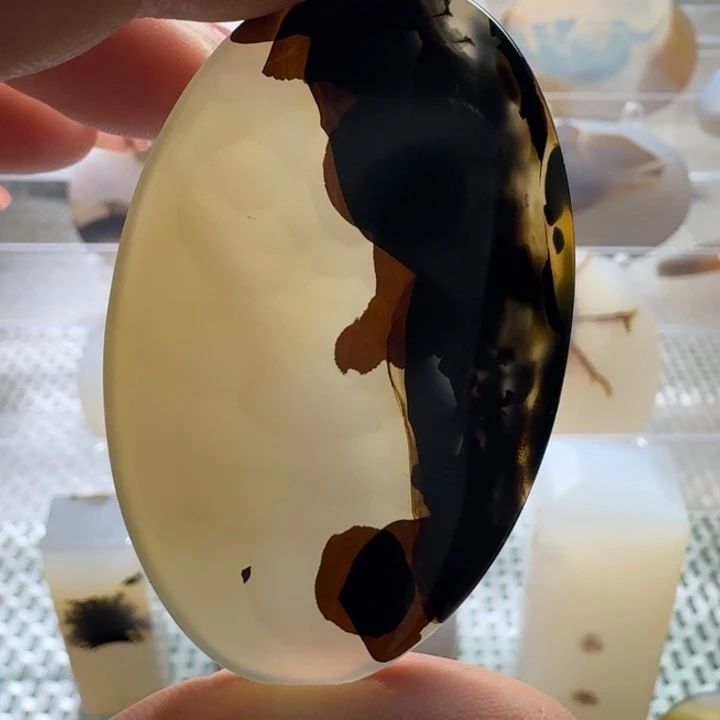 玛瑙/玉髓未镶嵌项链