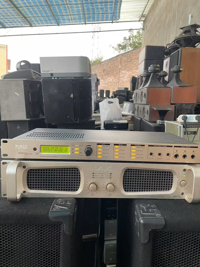 【锐丰R911单边额定1100瓦专业功放一台】不包邮