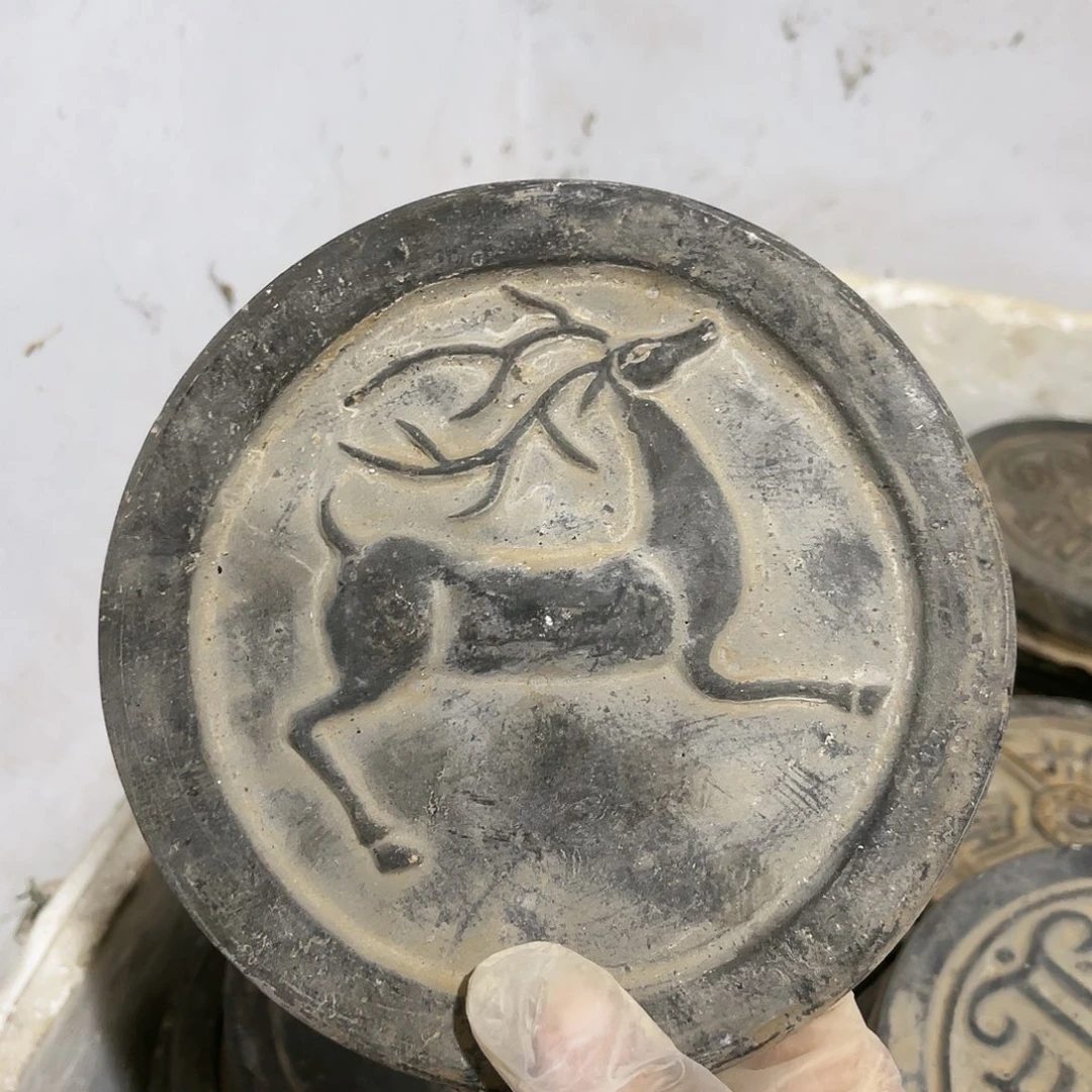 瓦当摆件摆件茶的