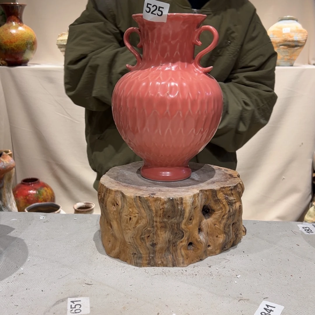 瓷525花瓶摆件花瓶摆件花瓶