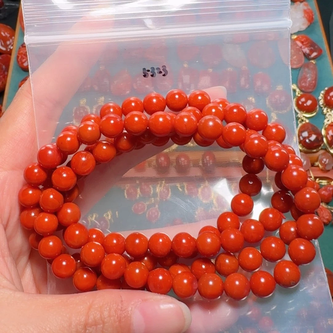 南红玛瑙南红 7+未镶嵌