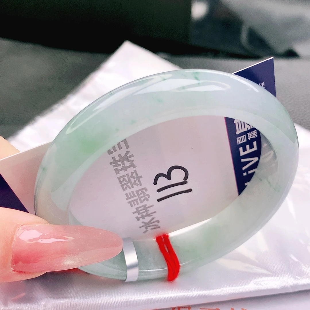 翡翠未镶嵌手镯缅甸天然a货翡翠