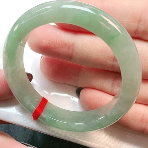 未镶嵌手镯翡翠正圈0010