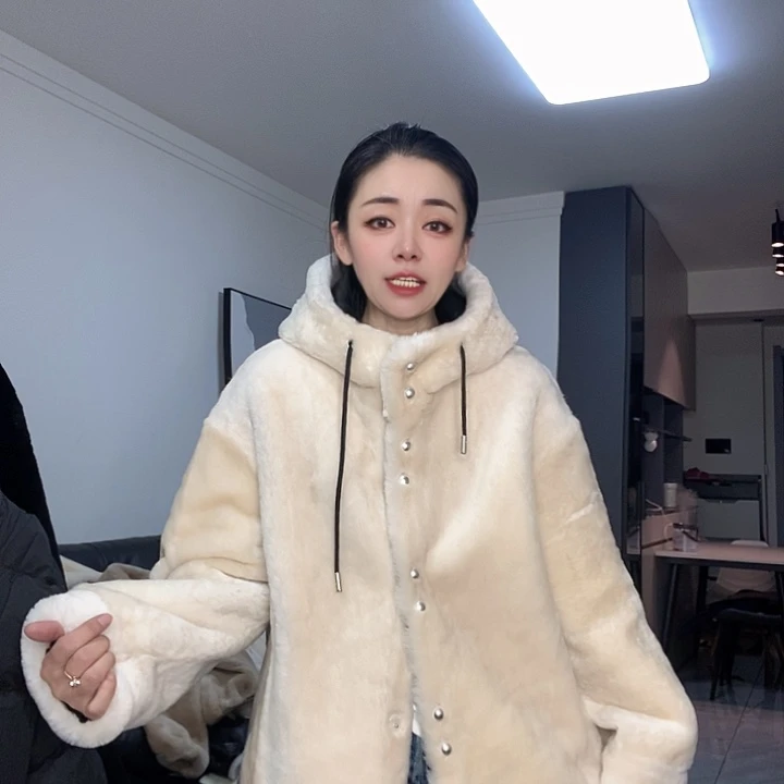 绵羊皮美丽奴皮毛一体M125斤内