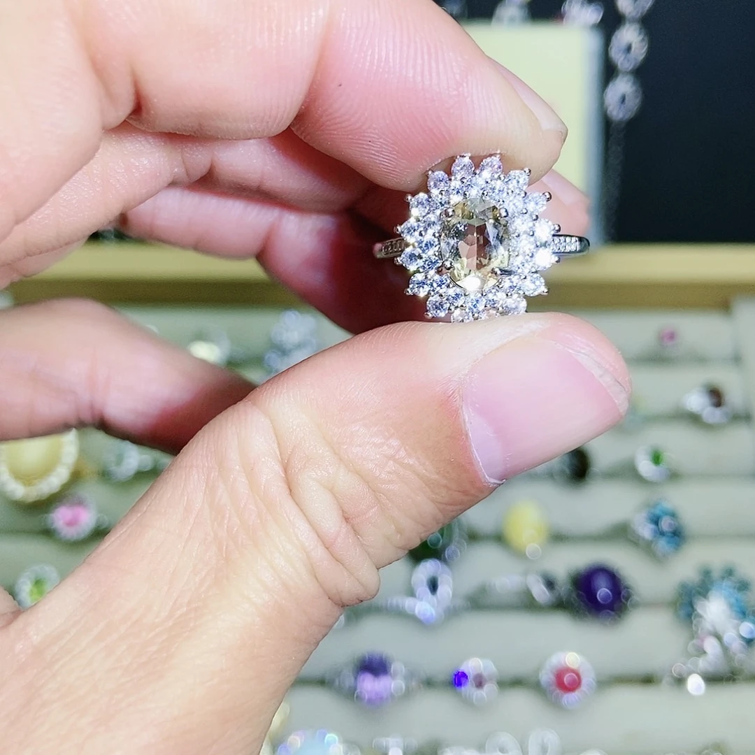 【闪购商品】未镶嵌戒指黄晶