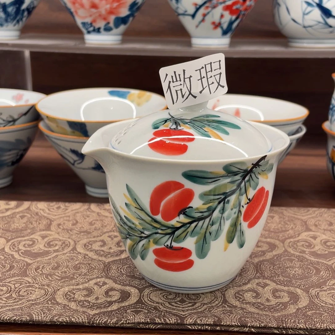 有下釉下彩纯手绘