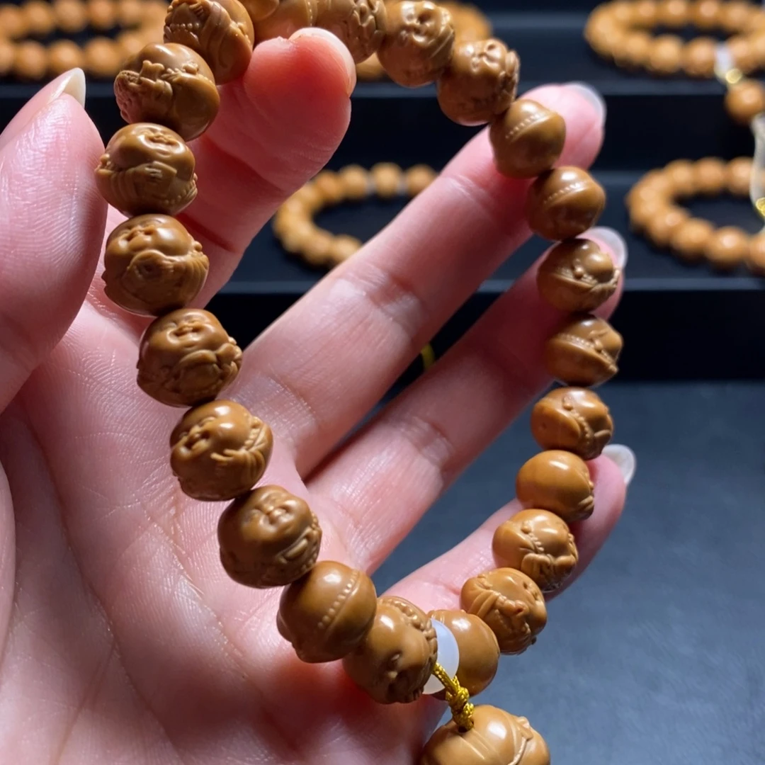 猴头核桃手串地主弥勒10+