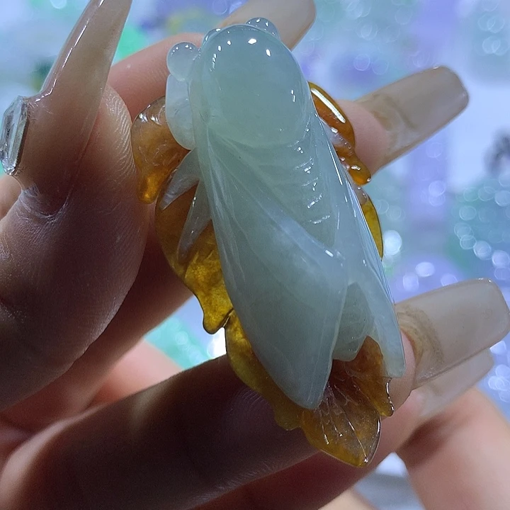 翡翠未镶嵌颈饰天然翡翠A货吊坠