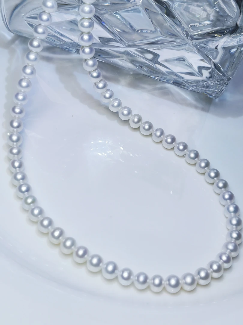 福利款 通勤百搭淡水珍珠 42cm 可调节项链 6-7mm