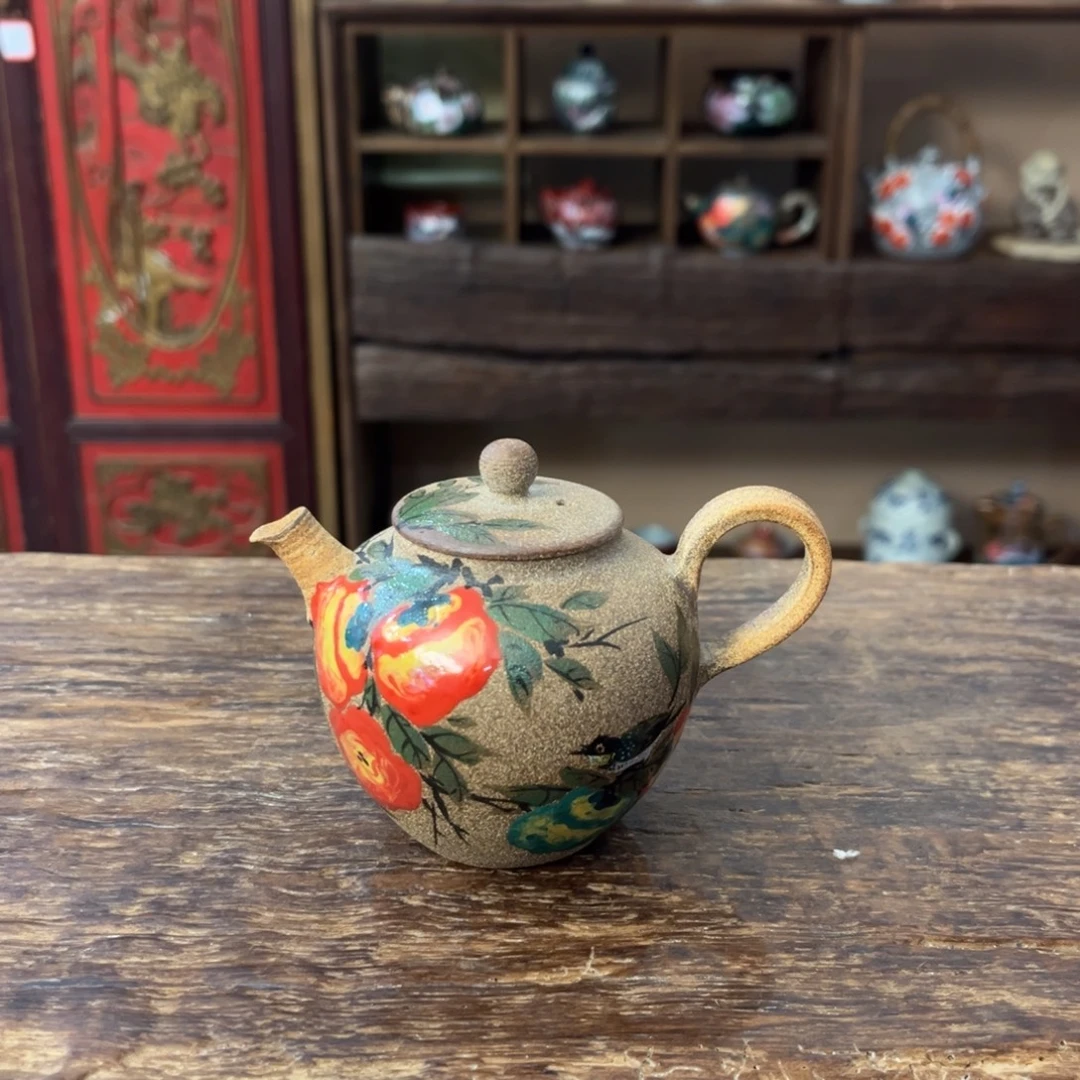 景德镇柴烧手工手绘陶瓷