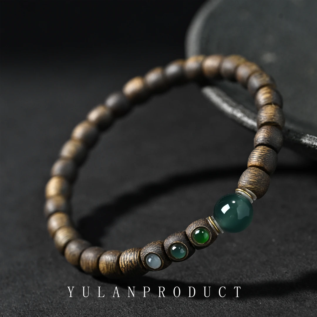 龙虎山 沉香【明】「钰翡·渐冰·沉香」-加里曼丹产区-奇楠沉香-7mm