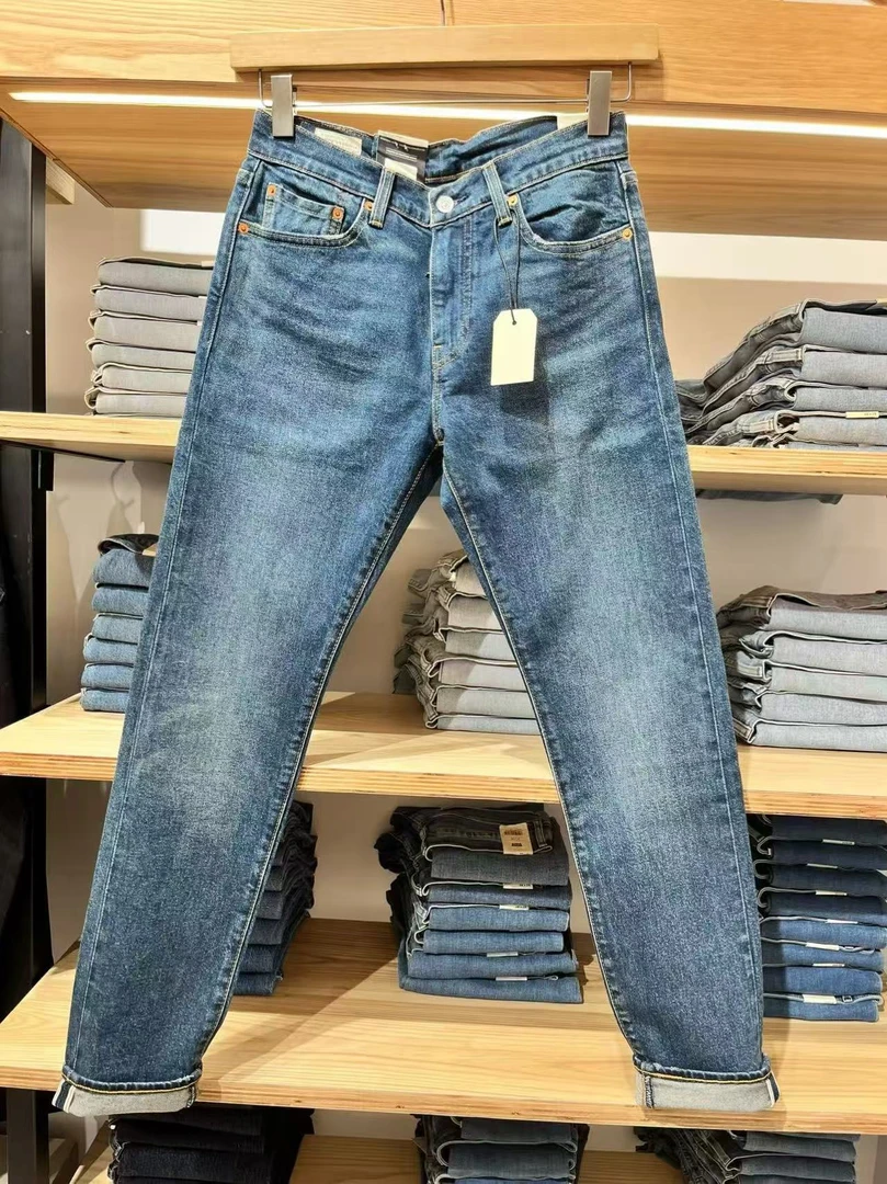 levis男款512男士修身小脚裤高端赤耳中低腰复古牛仔裤