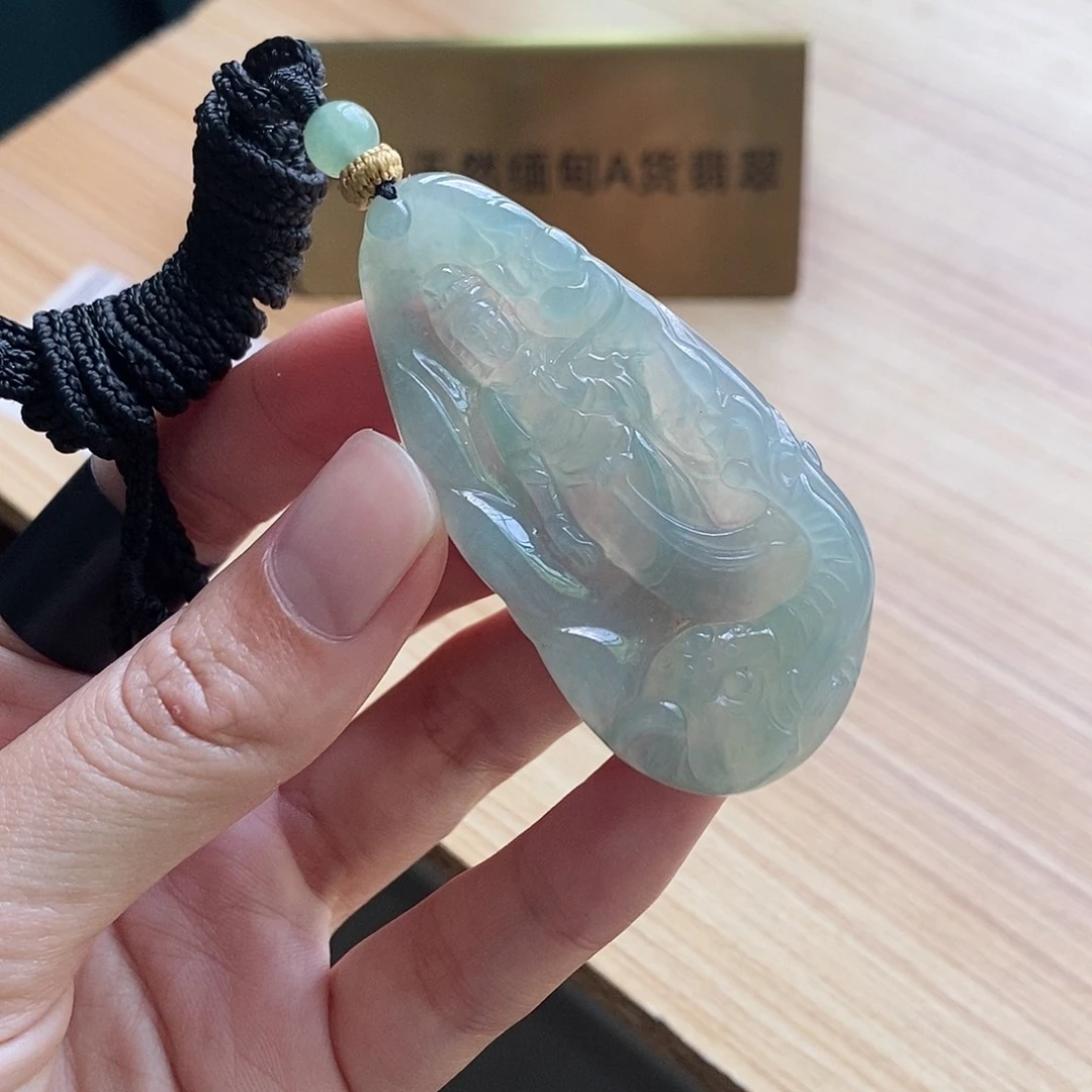 【闪购商品】颈饰未镶嵌翡翠天然缅甸A货翡翠