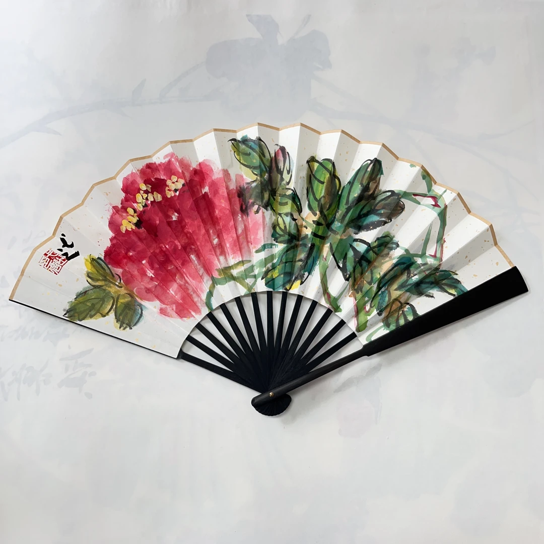 张大风艺术馆 宋奕博手绘扇子AS08