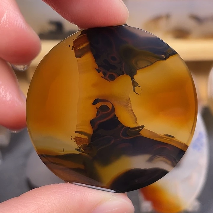 玛瑙/玉髓吊坠(不含链)未镶嵌