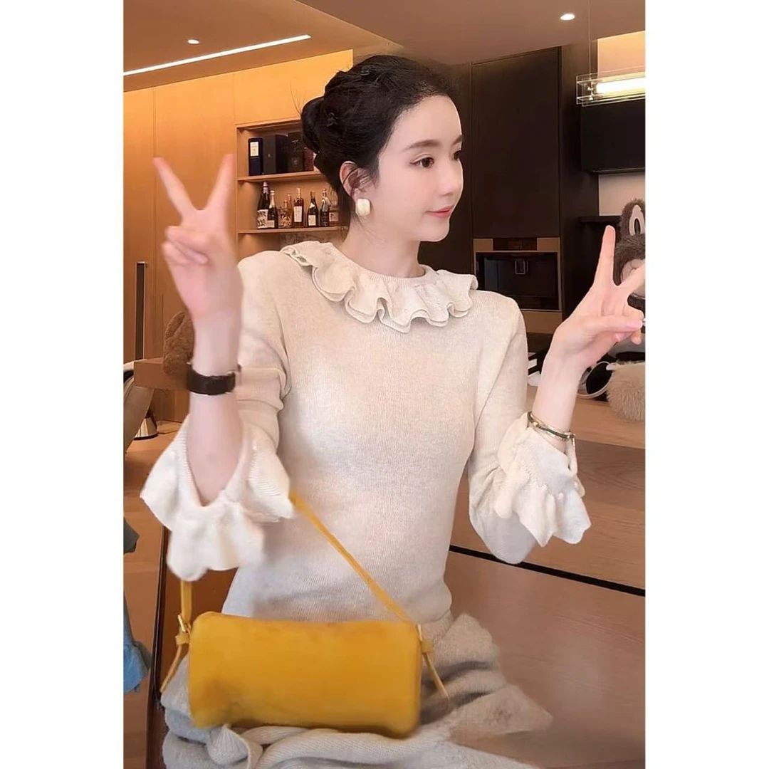 Zwinnie/詹维尼【花园领打底衫】细腻柔软不扎人毛衣 XH-WMY202502