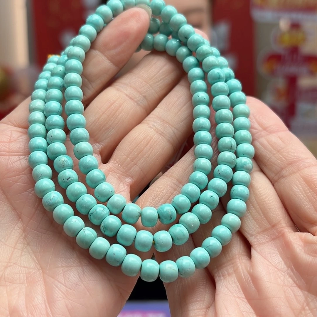 绿松石未镶嵌颈饰