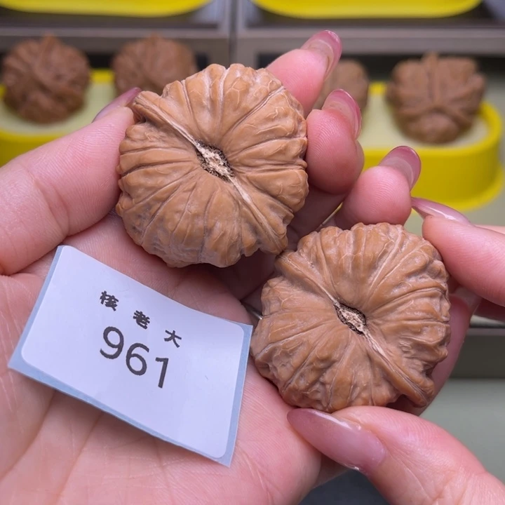 文玩核桃把件南瓜41.961