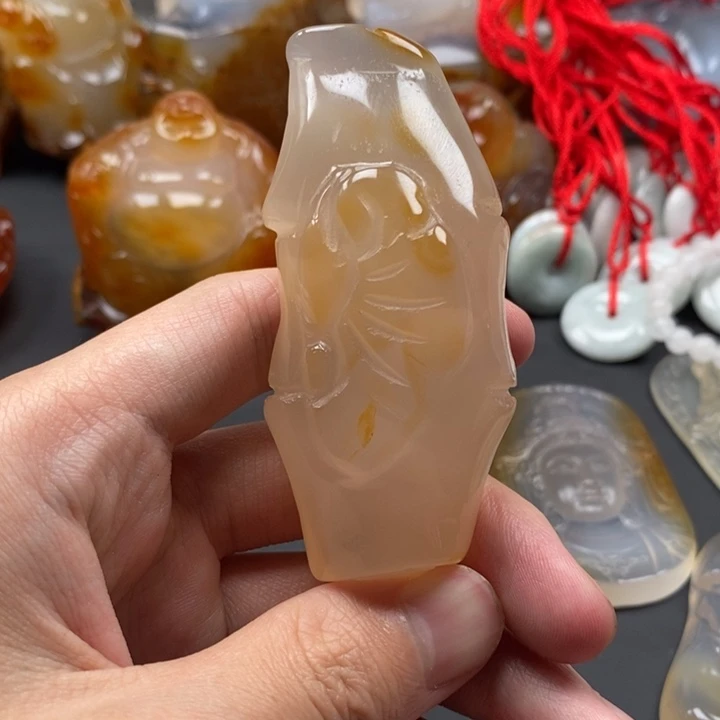 玛瑙/玉髓合金颈饰玛瑙