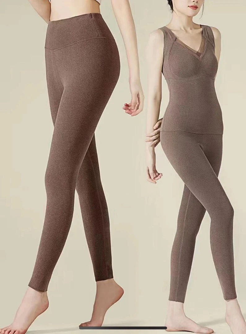 邹先森8832-32保暖女成人高腰保暖裤紧身底裤冬季