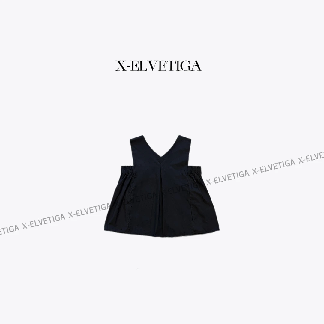 【X-ELVETIGA】简约背心/夏季气质显瘦纯色百搭吊带背心
