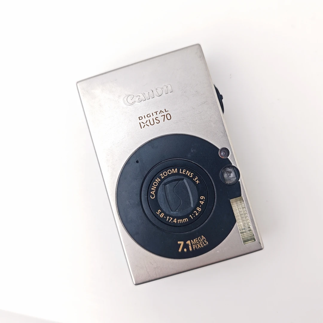 9新 Canon/佳能 ixus70 热门 奶油肌出片 710万像素3倍变焦