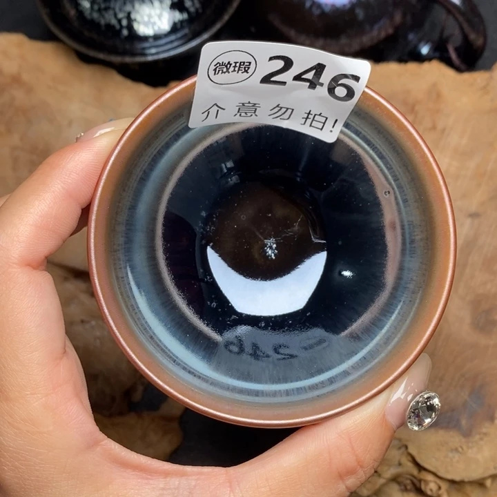茶盏建窑建盏主人杯w246