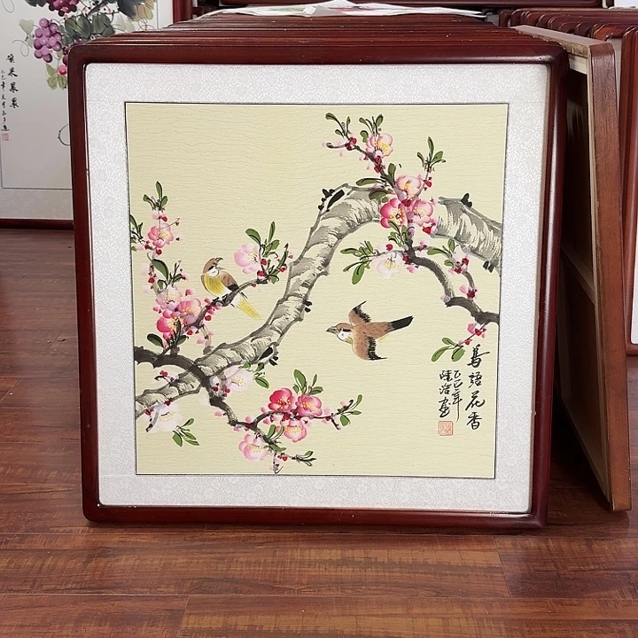国画带框尺寸63*63厘米