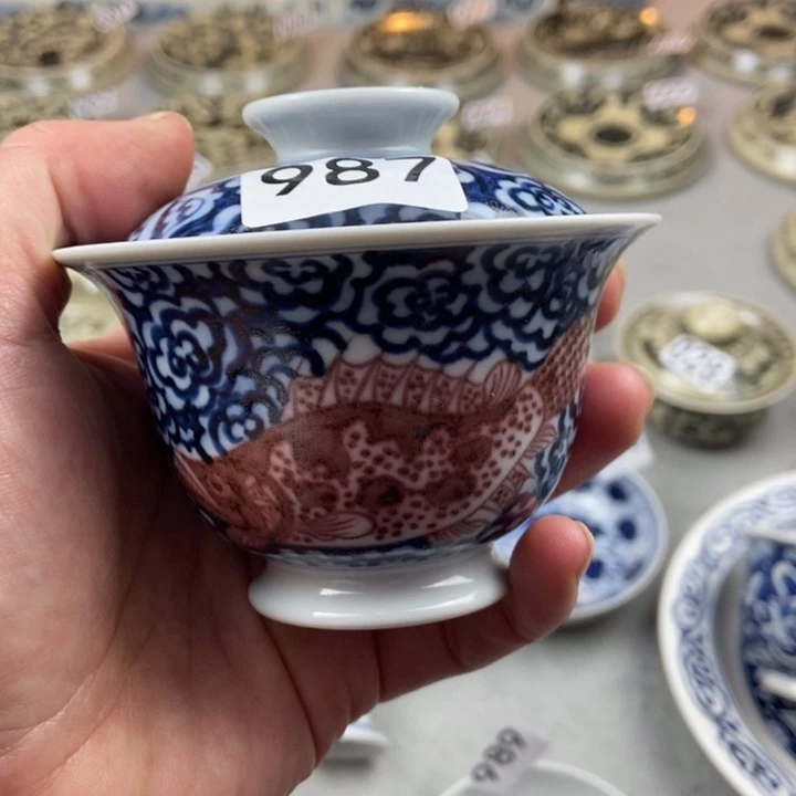 >***逵瓷片手工手绘手工制作