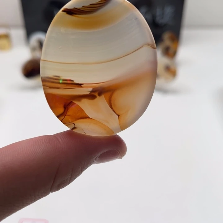 玛瑙/玉髓未镶嵌吊坠(不含链)