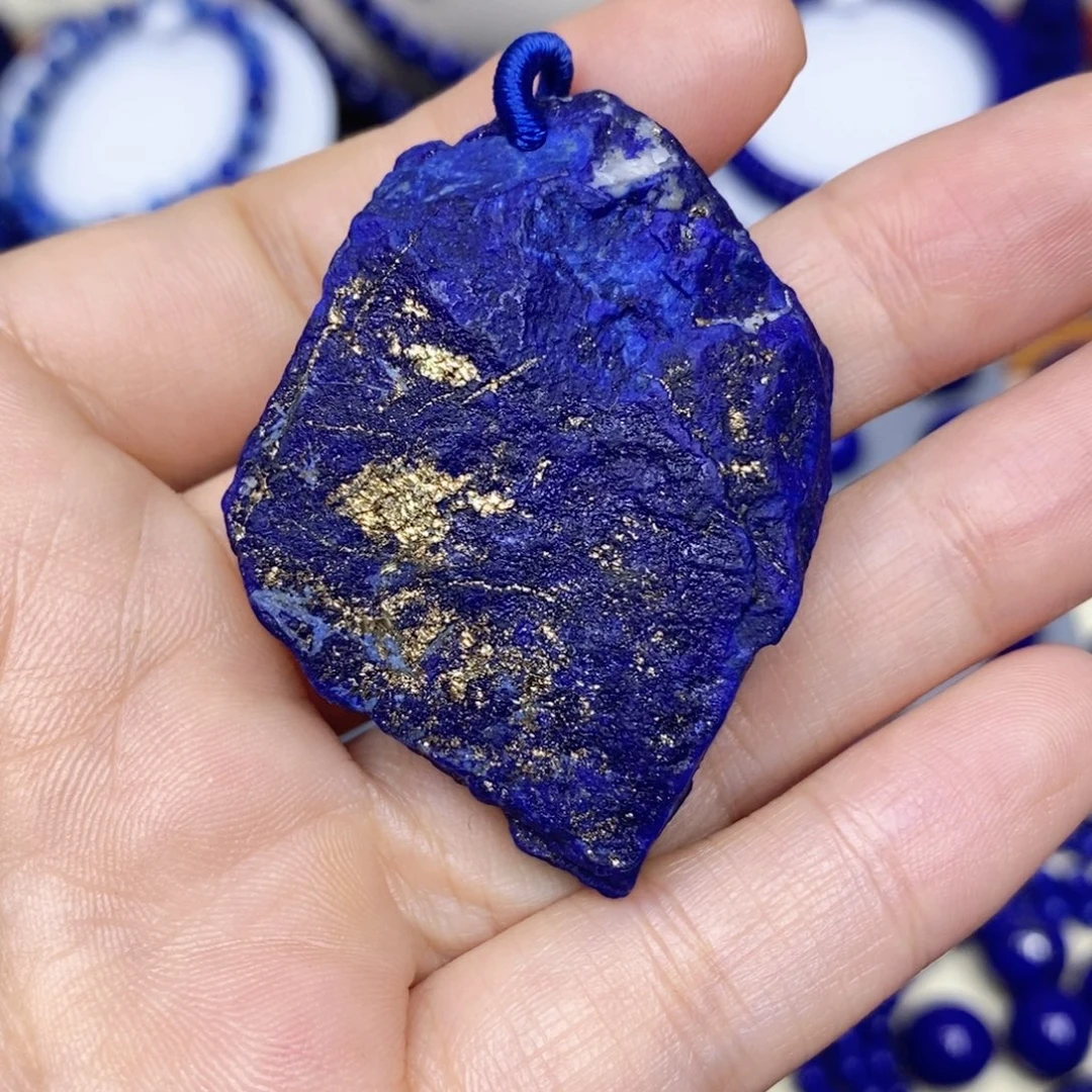 含***贞青金石未镶嵌颈饰