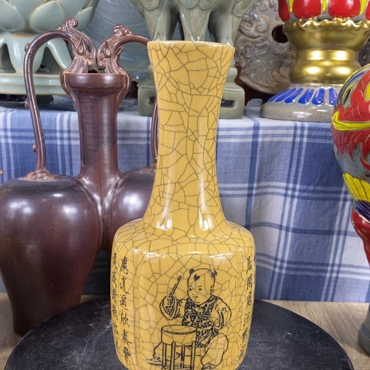 瓶陶泽如花儿盛开了