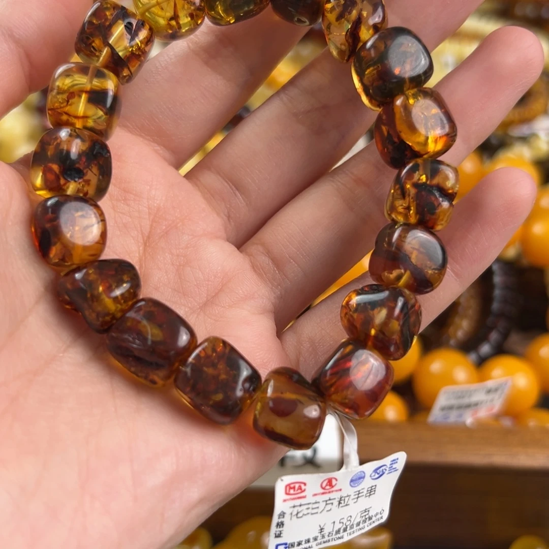 琥珀未镶嵌珠宝奇石