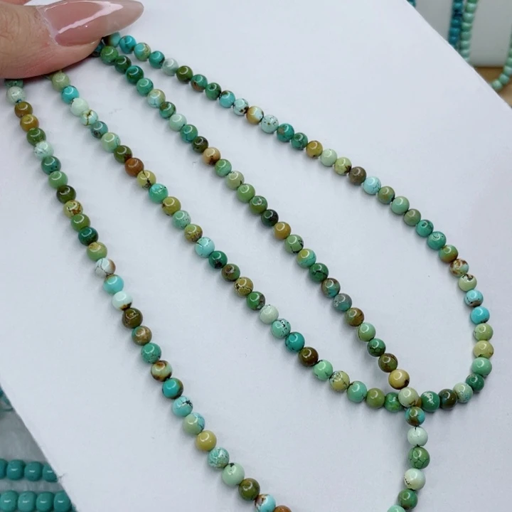 绿松石未镶嵌颈饰