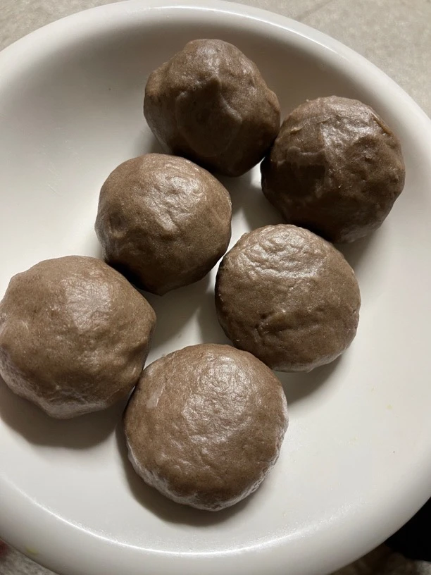 泰兴传统荞麦扁团6个12个包邮