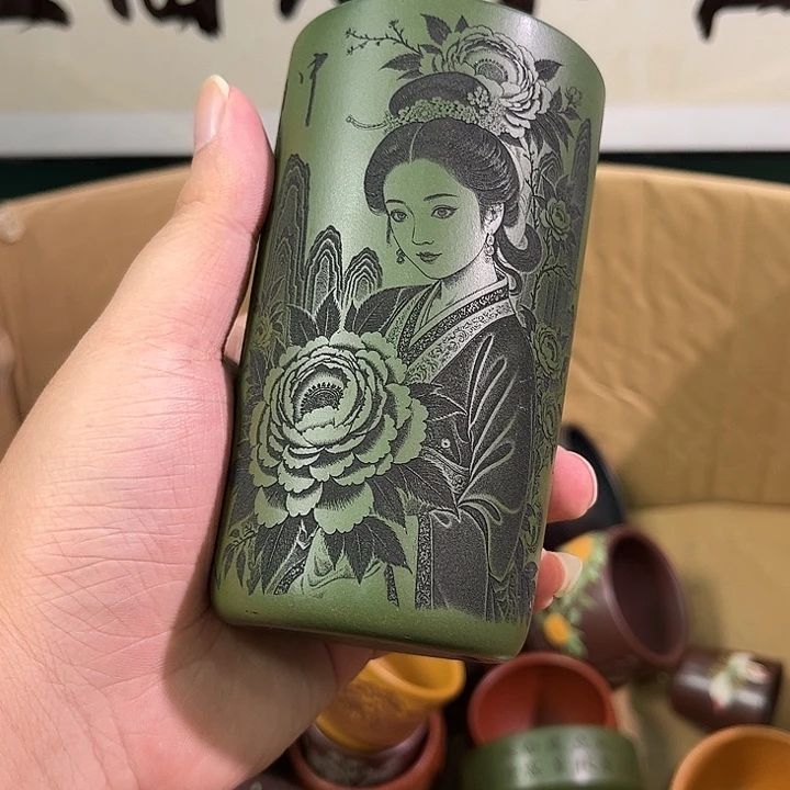 茶杯紫砂全手工紫砂主人杯